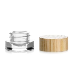 YouWood airtight pot blends glass and wood